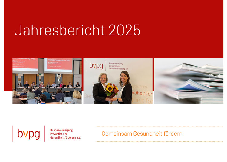 Cover des BVPG Jahresberichts 2025 © BVPG e.V. Cover des BVPG Jahresberichts 2025