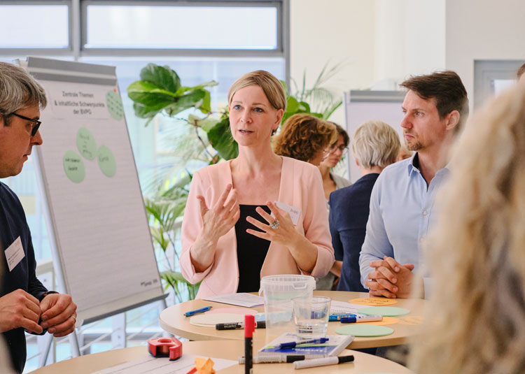 Diskussionsrunde beim Mitgliederdialog 2026