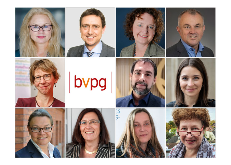 Die Mitglieder des BVPG-Vorstands 2022