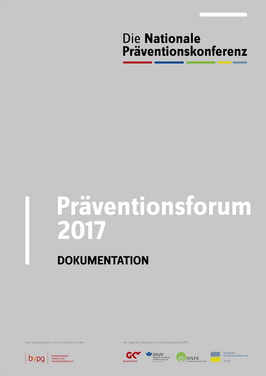 Veranstaltungsdokumentation Präventionsforum 2017 (PDF)