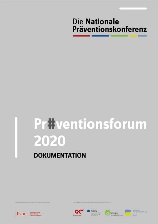 Veranstaltungsdokumentation Präventionsforum 2020 (PDF)