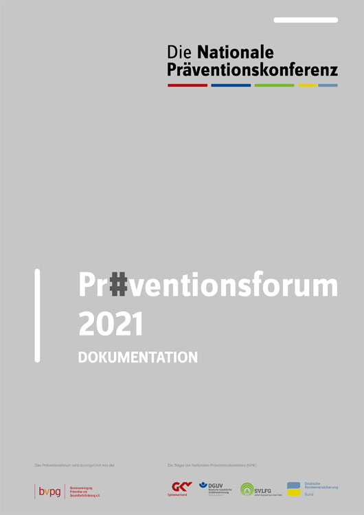 Veranstaltungsdokumentation Präventionsforum 2021 (PDF)