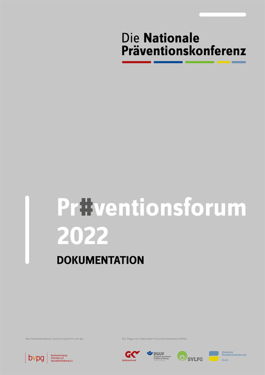 Veranstaltungsdokumentation Präventionsforum 2022 (PDF)