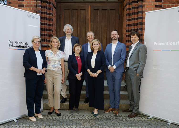 Präventionsforum 2026 Gruppenfoto © Nationale Präventionskonferenz/Bildschön Präventionsforum 2026 Gruppenfoto