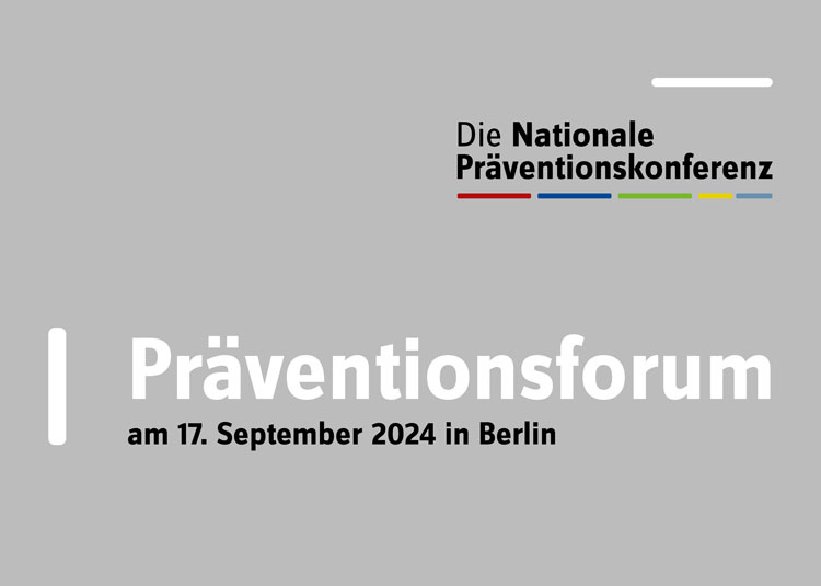 Präventionsforum 2024 Veranstaltungsgrafik