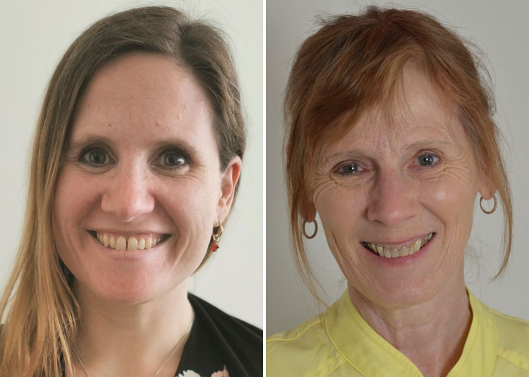 Porträt Katja Schnell, Leiterin Abteilung 5 - Referat 51 (links) und Dr. med. Monika Spannenkrebs, Abteilung 7 - Referat 74, Ministerium für Soziales, Arbeit und Gesundheit Baden-Württemberg (rechts) © Katja Schnell (links); © Franz Spannenkrebs (rechts) Porträt Katja Schnell, Leiterin Abteilung 5 - Referat 51 (links) und Dr. med. Monika Spannenkrebs, Abteilung 7 - Referat 74, Ministerium für Soziales, Arbeit und Gesundheit Baden-Württemberg (rechts)