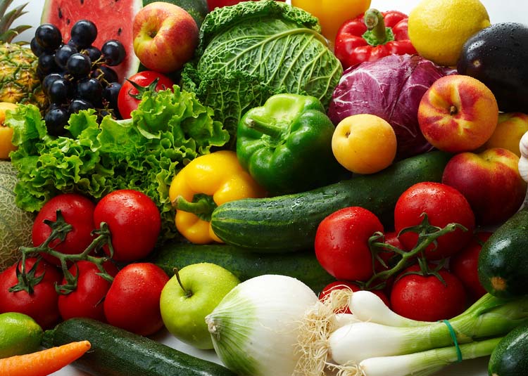 Gemüse und Obst