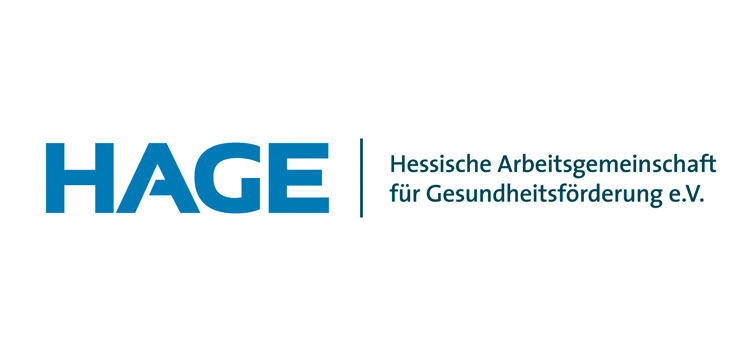 Logo der Hessischen Arbeitsgemeinschaft für Gesundheitsförderung e.V. (HAGE)