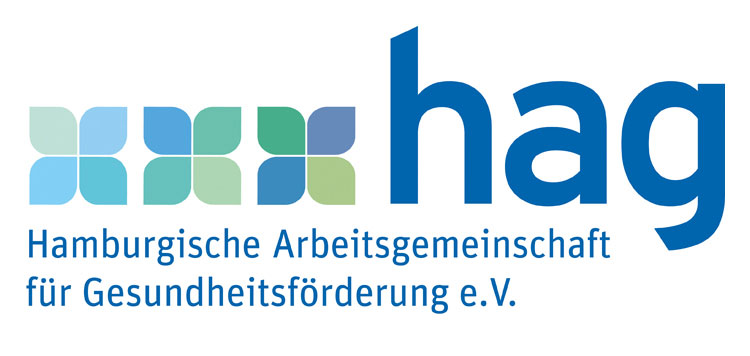 Logo der Hamburgischen Arbeitsgemeinschaft für Gesundheitsförderung e.V. (HAG) © HAG e.V. Logo der Hamburgischen Arbeitsgemeinschaft für Gesundheitsförderung e.V. (HAG)