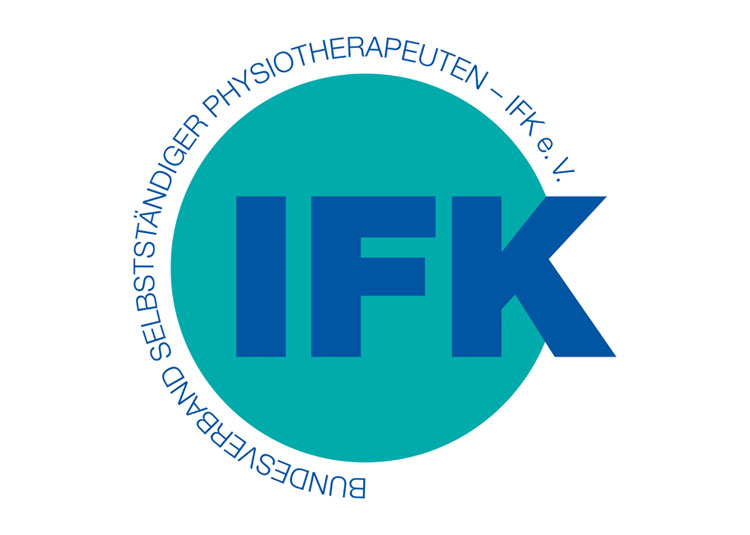 Logo des Bundesverbandes selbstständiger Physiotherapeuten - IFK e.V.