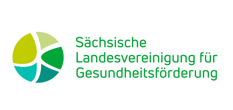 Logo der Sächsischen Landesvereinigung für Gesundheitsförderung e. V. (SLfG)