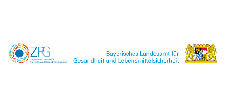 Logo des Bayrischen Zentrums für Prävention und Gesundheitsförderung (ZPG) © ZPG Logo des Bayrischen Zentrums für Prävention und Gesundheitsförderung (ZPG)