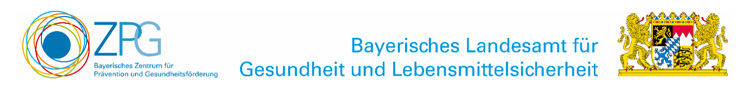 Logo des Bayrischen Zentrums für Prävention und Gesundheitsförderung (ZPG)
